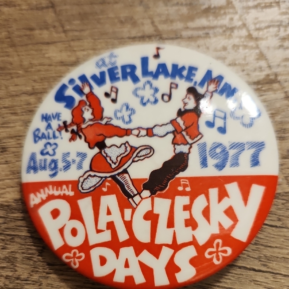 Vintage Pola-Czesky Days Button